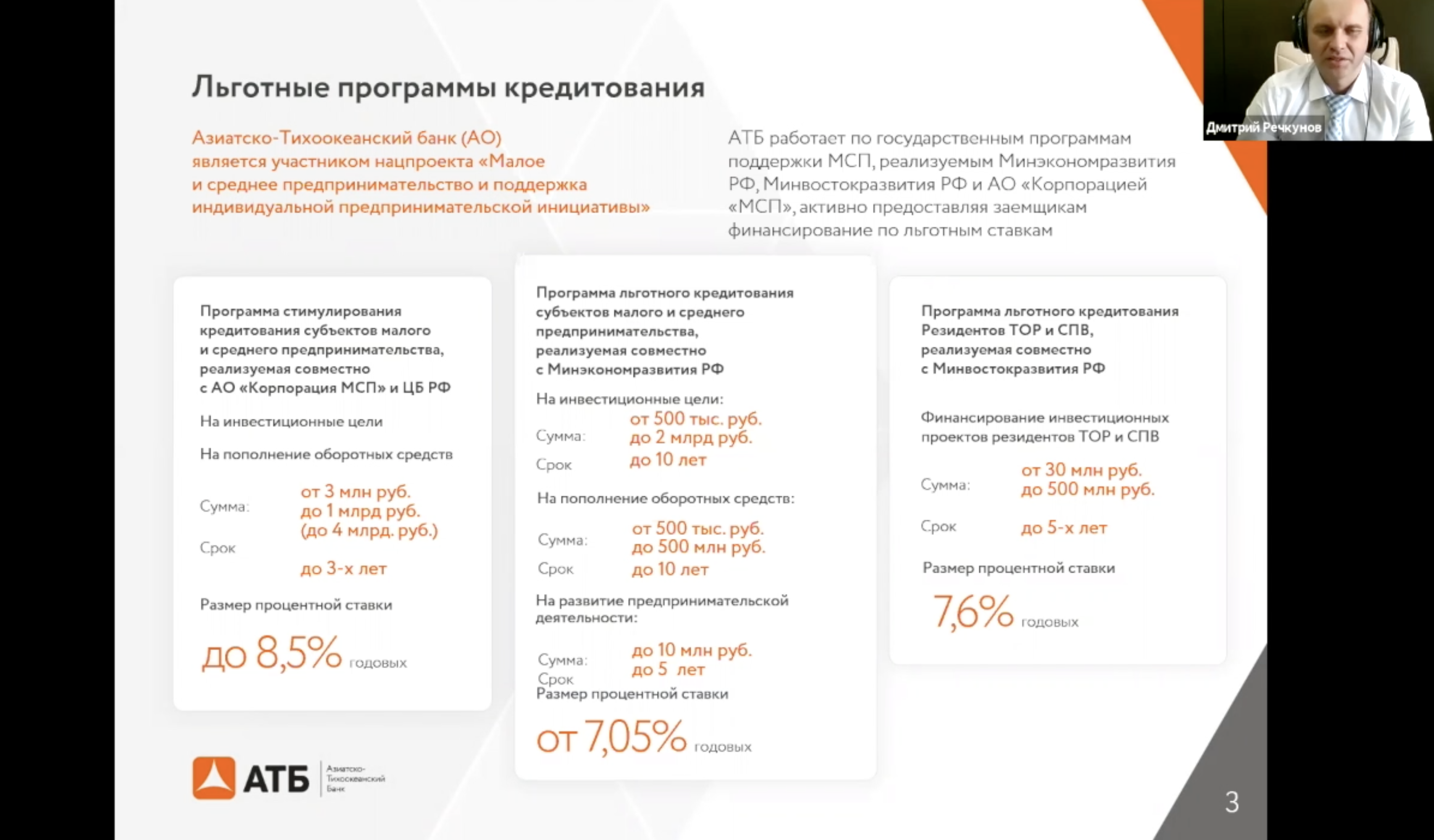 Предпринимателям Якутии рассказали про льготные программы кредитования |  Портал малого и среднего предпринимательства РС(Я)